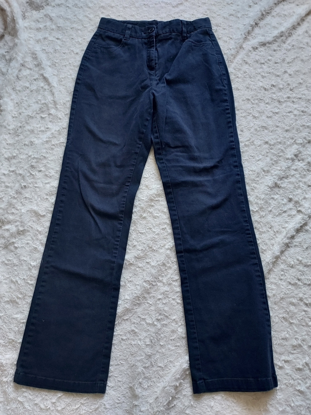 Nautica Kids Navy Straight-Leg Casual Pants School Uniform Size 16 Everyday